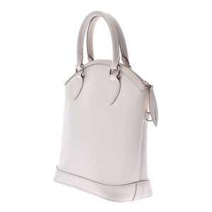 Louis Vuitton Leather Epi Lockit White Handbag Ivory